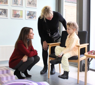 Prinsesse Maries besøg på H.C. Andersens hospital