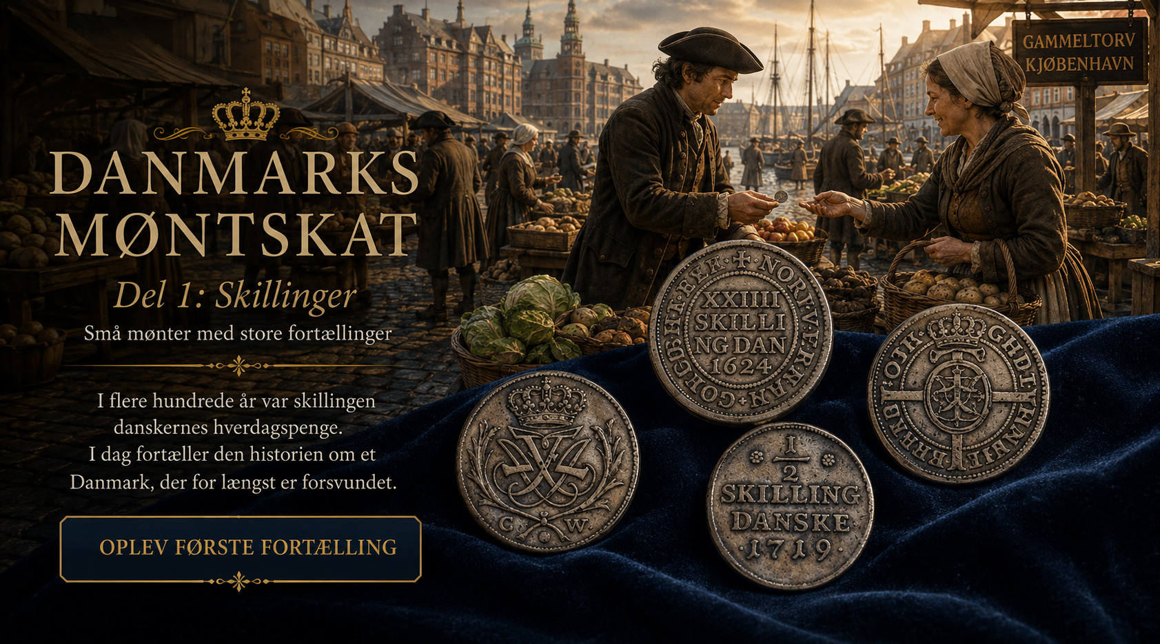 Danmarks Møntskat - Skillinger