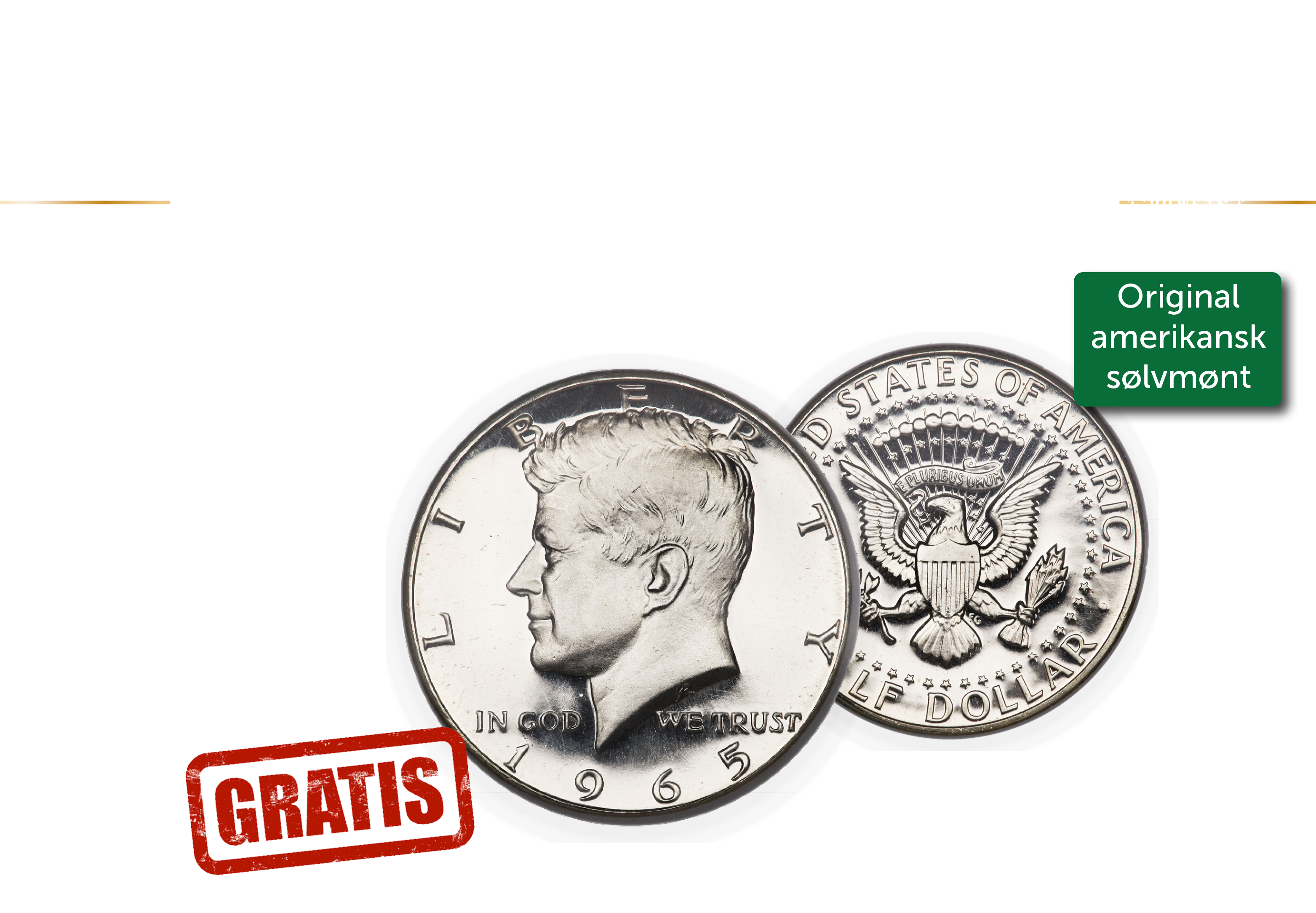 60-året for John F. Kennedys indsættelse som præsident fejres med et godt tilbud. 