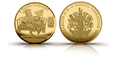 1£ Alfons Åberg 50 Father reads 7,78 g 
