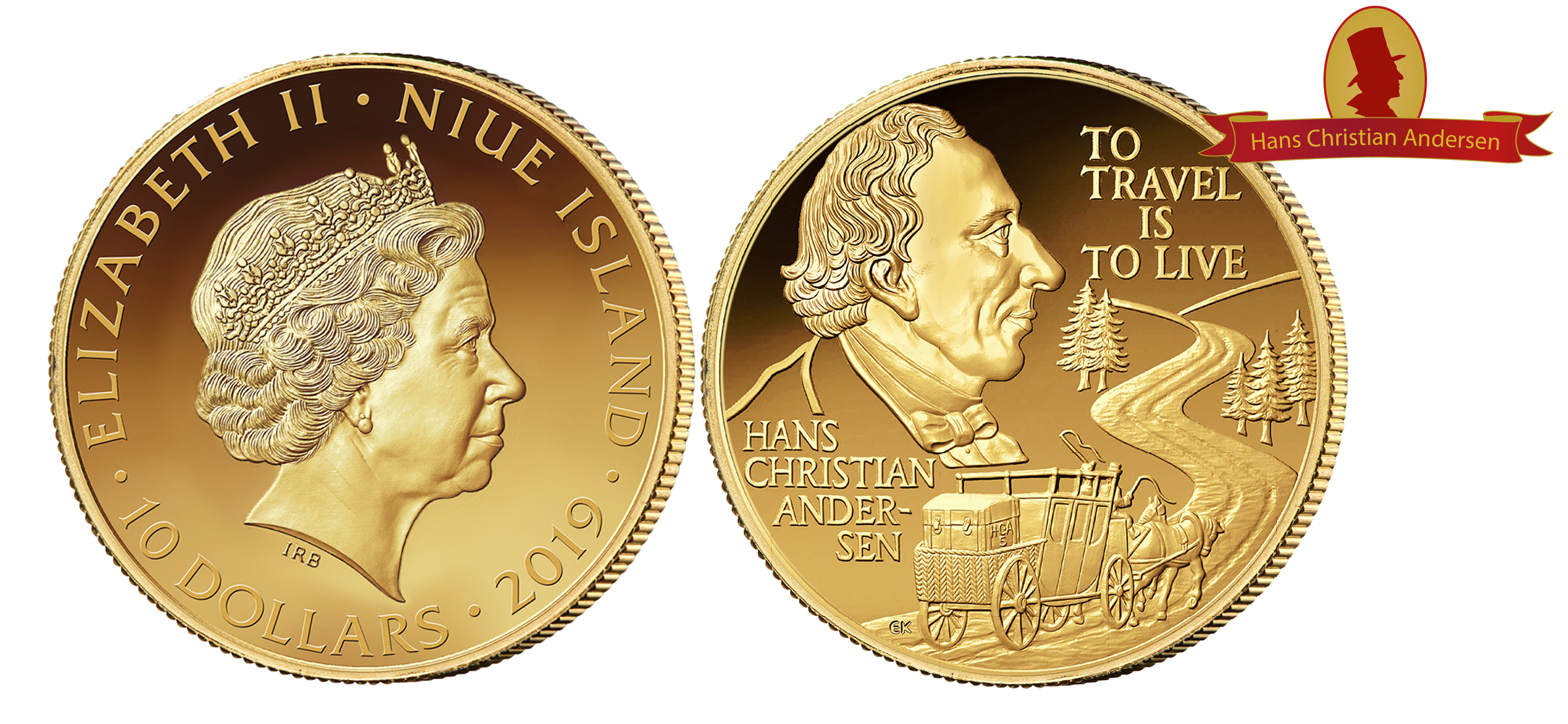 Køb den første mønt med motiv af H.C Andersens mest berømte citat!