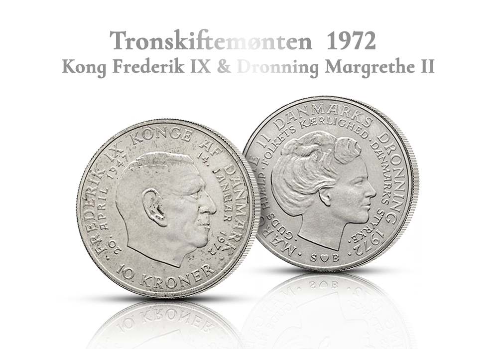 Tronskiftemønten 1972