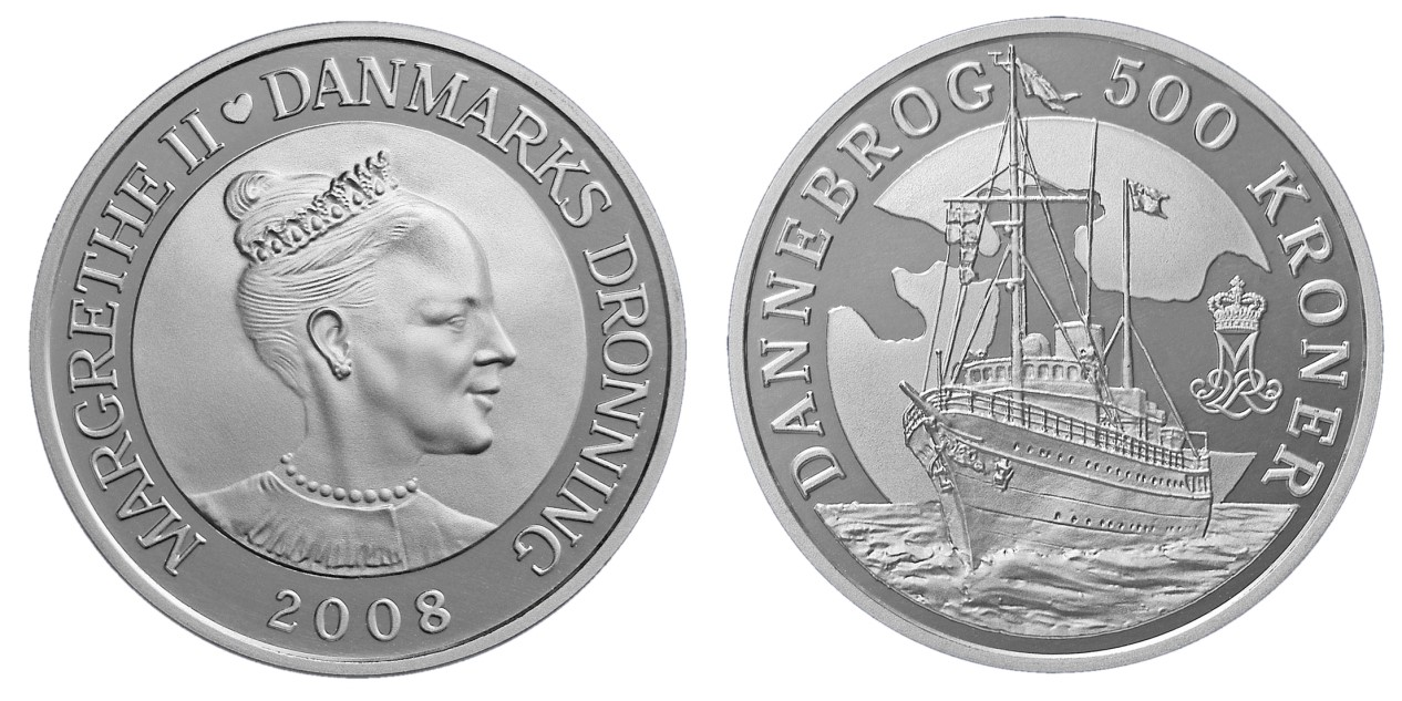 500 kr Dannebrog 500 kr Dannebrog