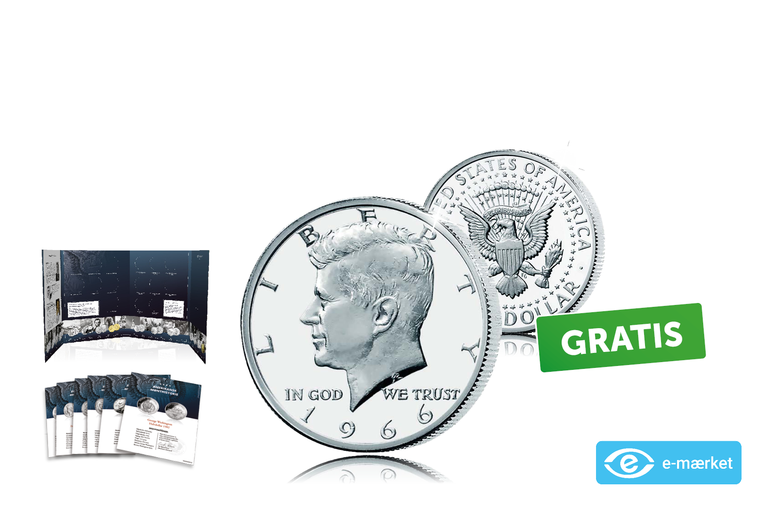 Amerikanske sølvdollars - Løbende samling. Ingen binding. Du kan til enhver tid opsige din samling
