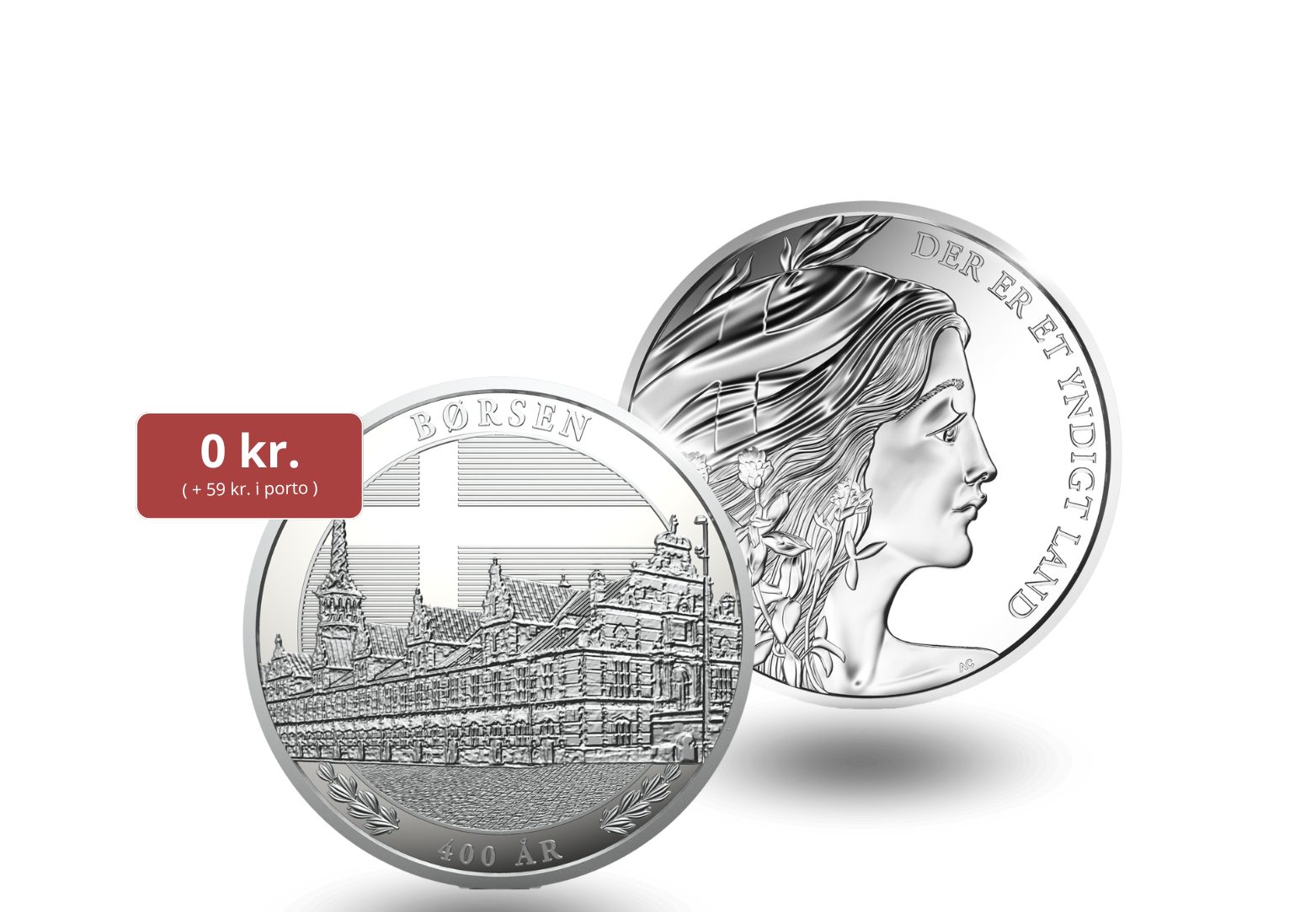Vi fejrer Børsens 400-års jubilæum med en eksklusiv medalje