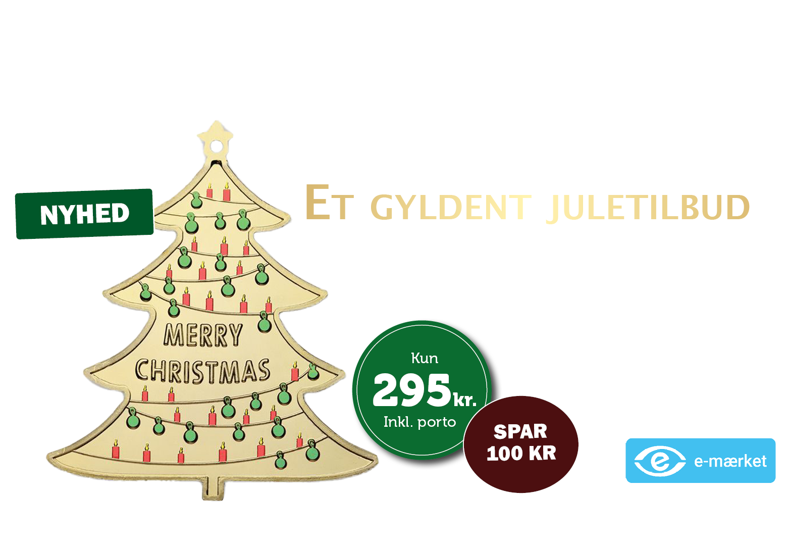 Gyldent Juletræ - Glædelig Jul (2021)