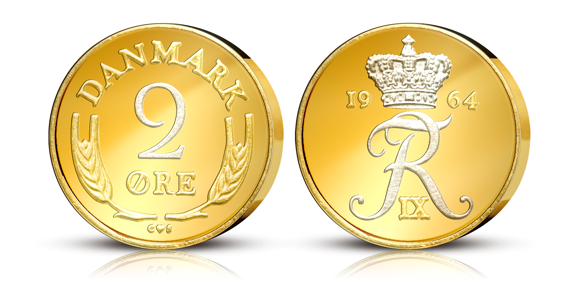 En originale danske mønt med en usædvanlig historie En originale danske mønt med en usædvanlig historie