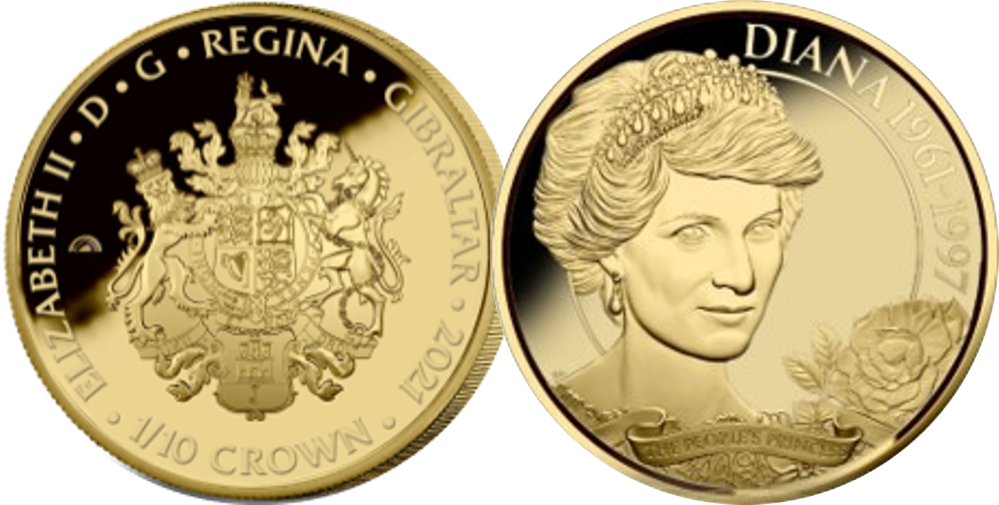 En officiel guldmønt til minde om den uforglemmelige Diana, prinsesse af Wales 60-års fødselsdag. En af verdens første mønter belagt med Fairmined rose gold nogensinde! En officiel guldmønt til minde om den uforglemmelige Diana, prinsesse af Wales 60-års fødselsdag. En af verdens første mønter belagt med Fairmined rose gold nogensinde!