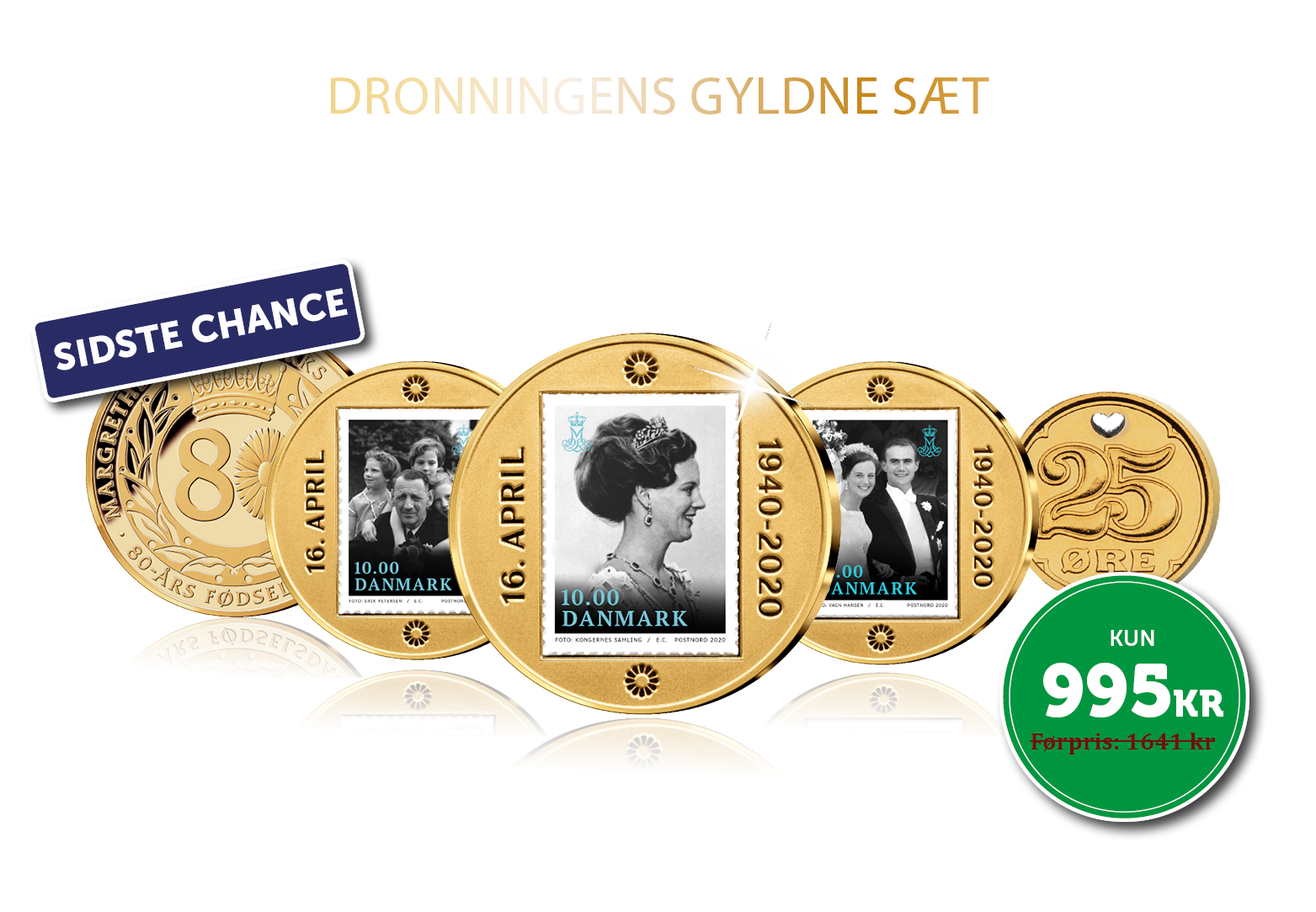 Dronning Margrethes gyldne sæt