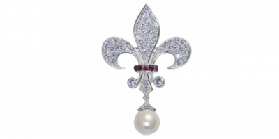 Elizabeth II replica broche 