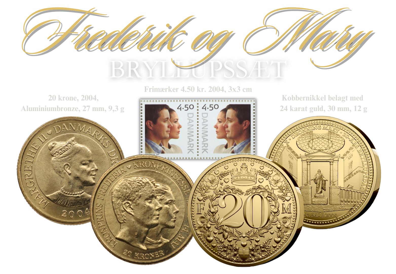 Eksklusivt Bryllupssæt til kun 495 kr.
