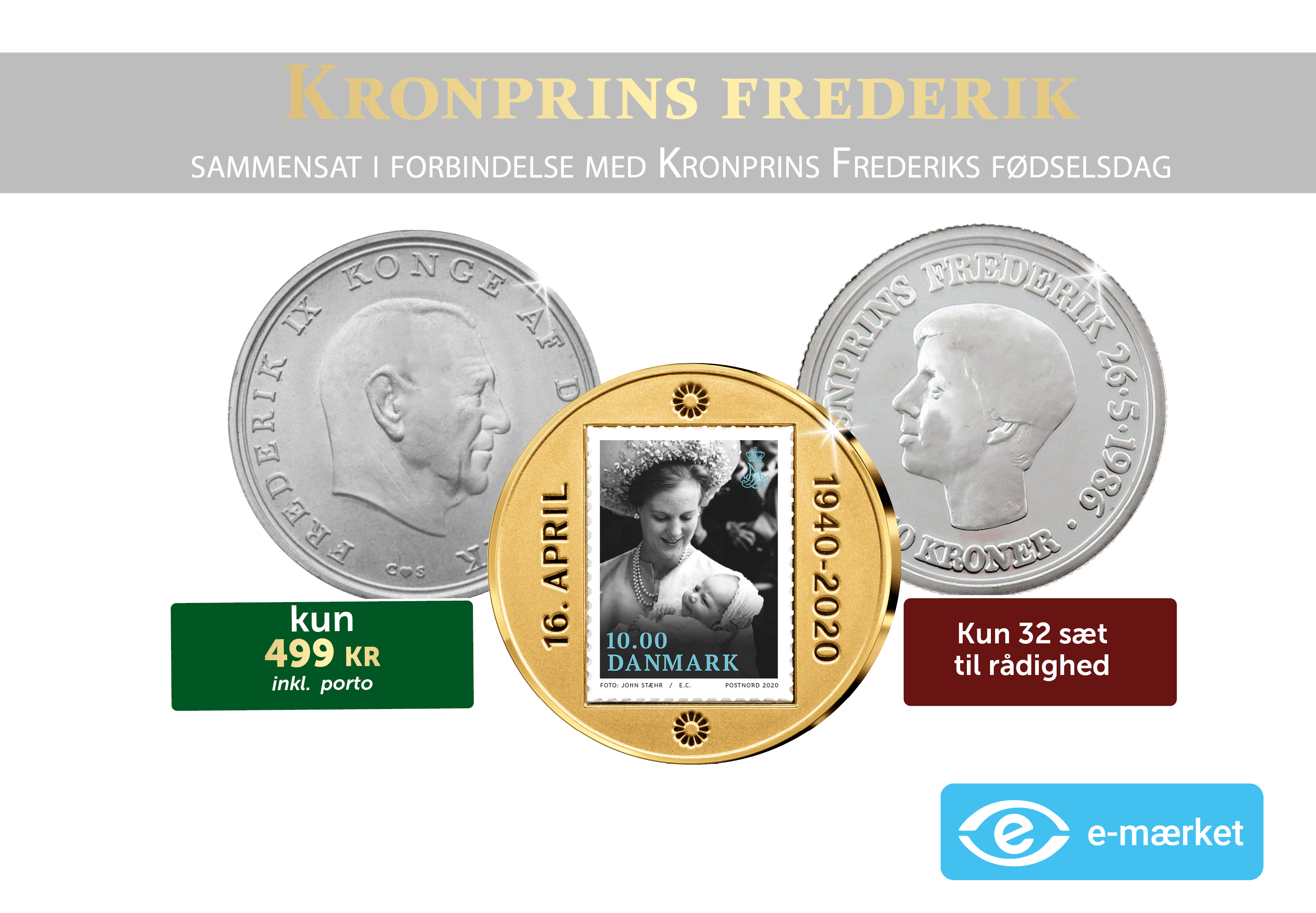 Kronprins Frederik fødselsdagssæt 2021