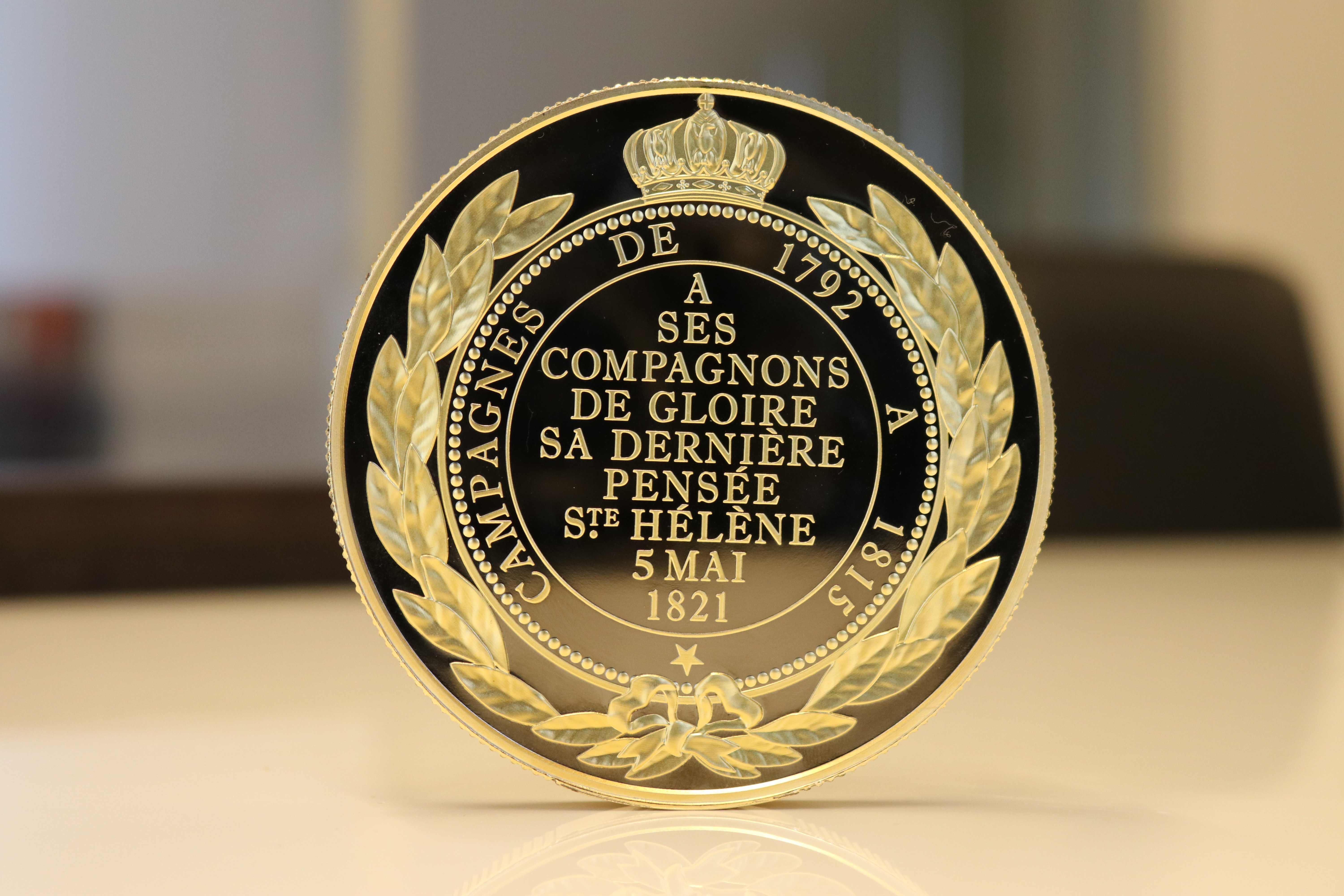 Skt. Helena war gigant medalje – Napoleon I