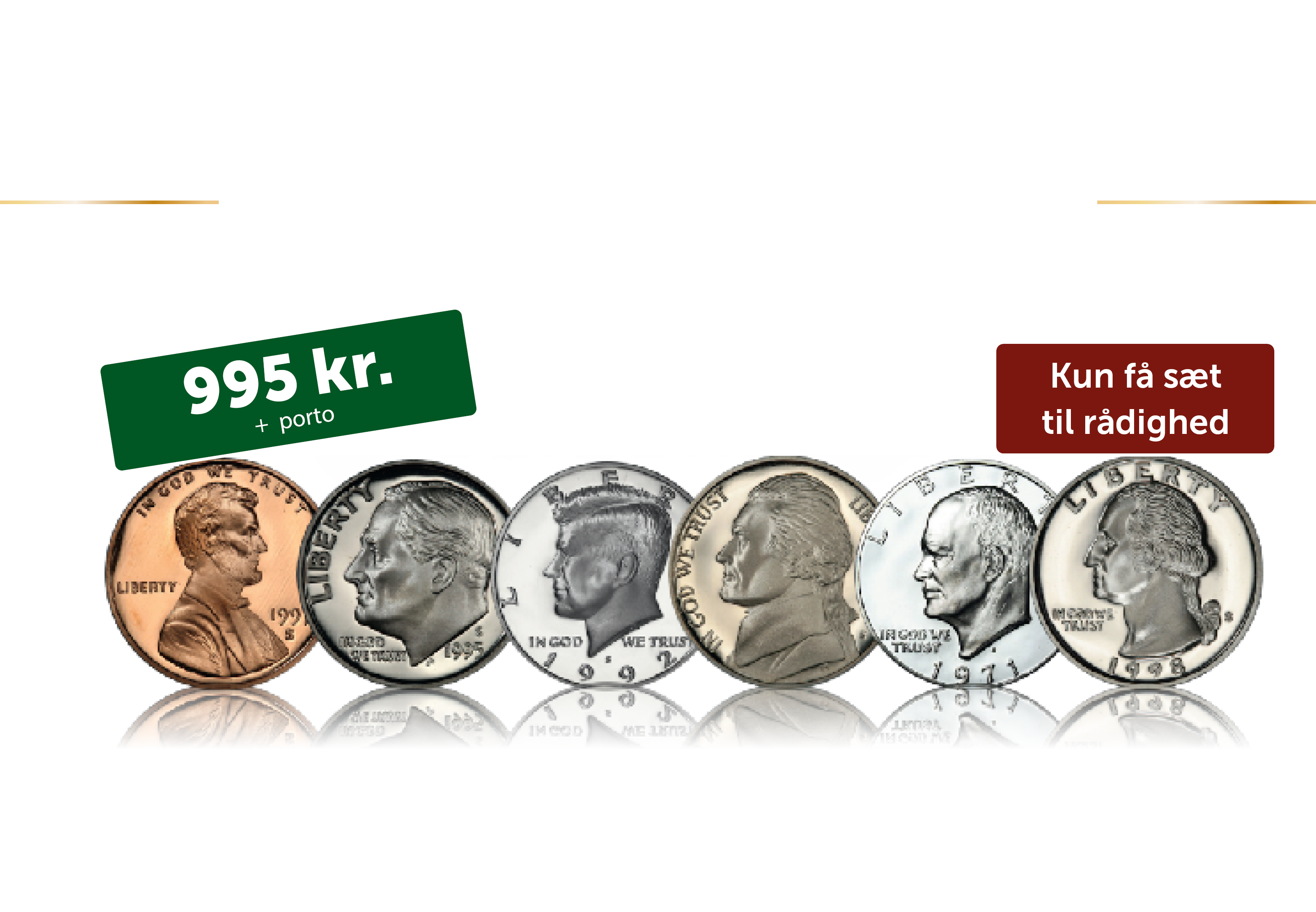 Et komplet amerikansk præsidentsæt