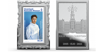 Prins Christian 18-års sølvbarre