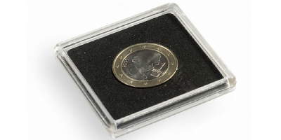 Quadrum kapsler inkl. 40 mm sort indlæg / pakke med 10 stk. 