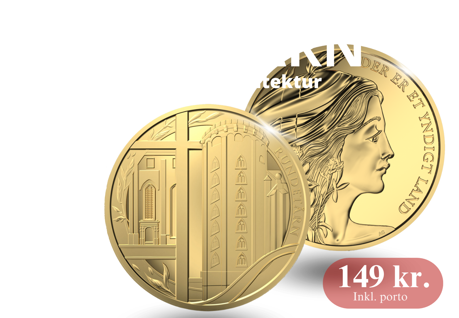 Vi hylder Rundetårn med en eksklusiv forgyldt medalje