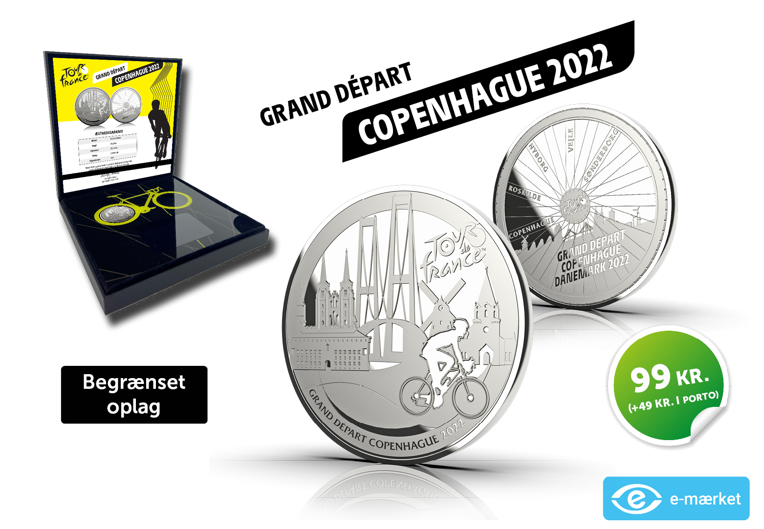 Tour de France - Grand Depart Copenhague 2022 CuNi