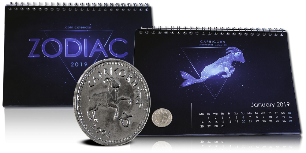 Astrologisk møntkalender for 2019